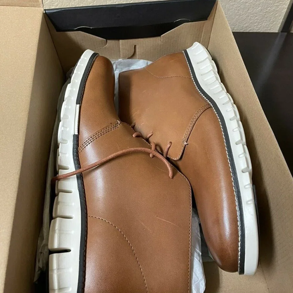Cole Haan Zerogrand Chukka Boot Brown Tan C35593